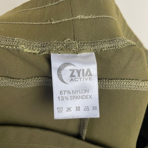 Zyia Active Olive Green Unwind Joggers - Picture 8 of 8